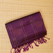 Violet Pure Light Weight Kanchipuram Silk Saree