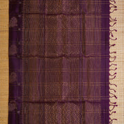 Violet Pure Light Weight Kanchipuram Silk Saree