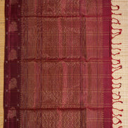 Maroon Pure Light Weight Kanchipuram Silk Saree