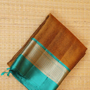Mustard Yellow Pure Soft Silk Saree