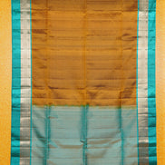 Mustard Yellow Pure Soft Silk Saree