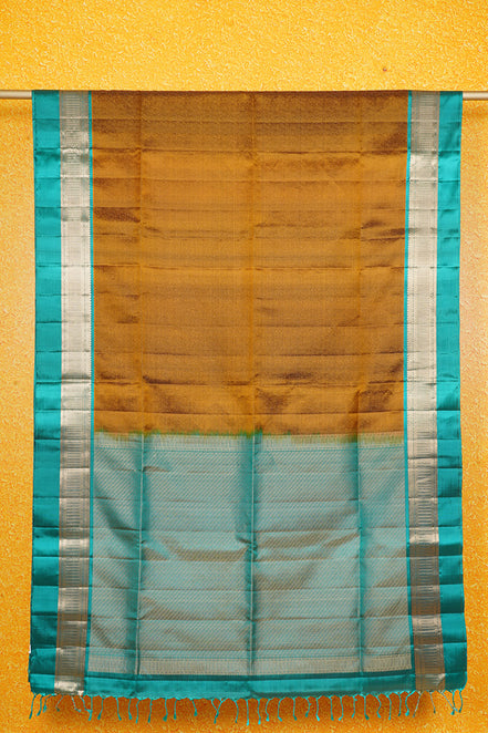 Mustard Yellow Pure Soft Silk Saree