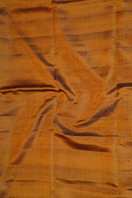 Mustard Yellow Pure Soft Silk Saree