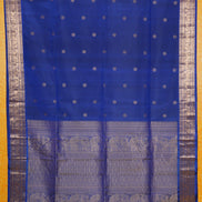 Royal Blue Light Weight Kanchipuram Silk Saree