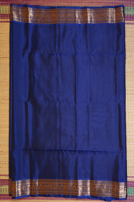 Royal Blue Light Weight Kanchipuram Silk Saree