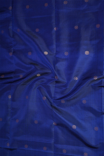 Royal Blue Light Weight Kanchipuram Silk Saree
