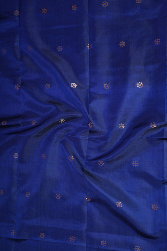 Royal Blue Light Weight Kanchipuram Silk Saree