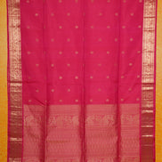 Rani Pink Light Weight Kanchipuram Silk Saree
