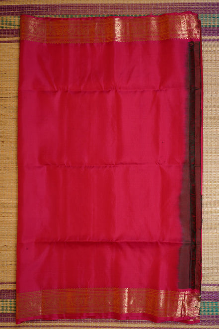 Rani Pink Light Weight Kanchipuram Silk Saree