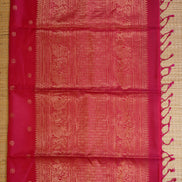 Rani Pink Light Weight Kanchipuram Silk Saree