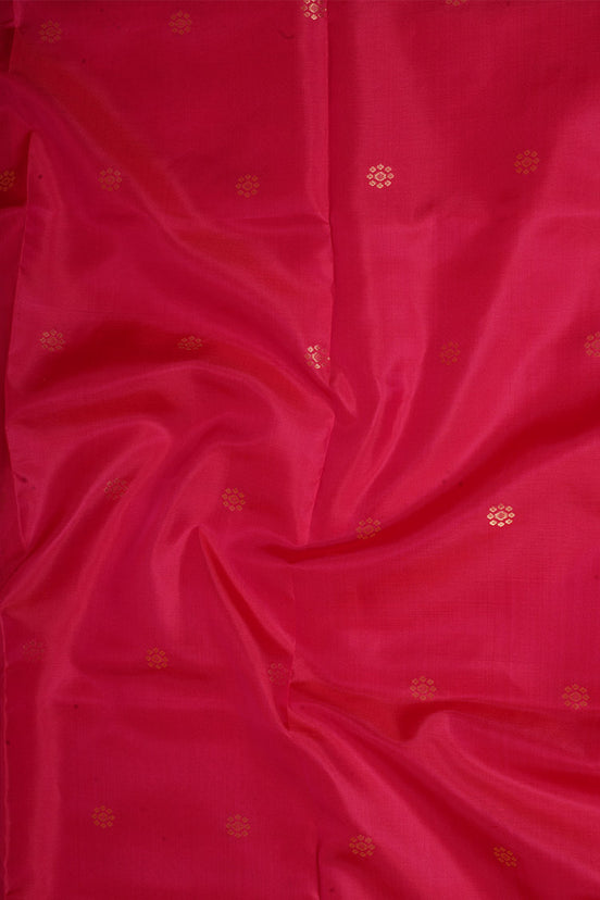 Rani Pink Light Weight Kanchipuram Silk Saree
