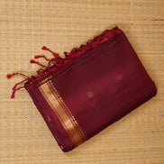 Maroon Light Weight Kanchipuram Silk Saree