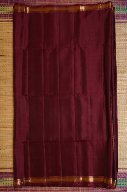 Maroon Light Weight Kanchipuram Silk Saree