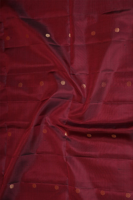 Maroon Light Weight Kanchipuram Silk Saree