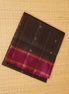 Black Light Weight Kanchipuram Silk Saree