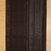 Black Light Weight Kanchipuram Silk Saree
