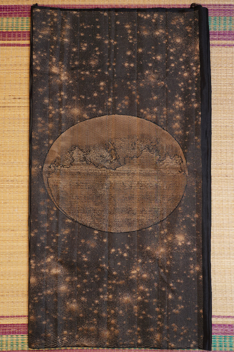 Black Pure Soft Silk Saree