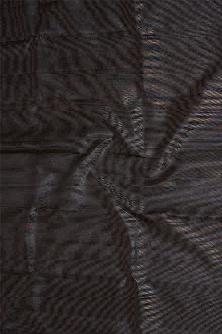 Black Pure Soft Silk Saree