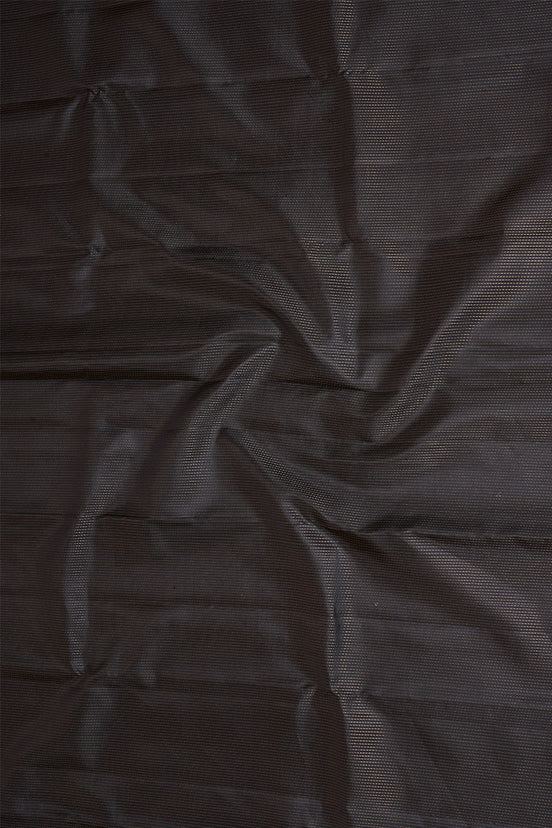 Black Pure Soft Silk Saree