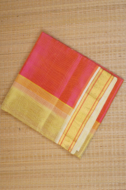 Pink Elegant Silk Cotton Saree