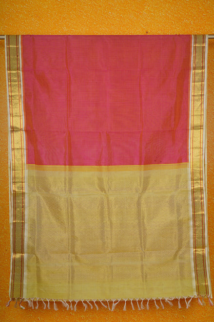 Pink Elegant Silk Cotton Saree