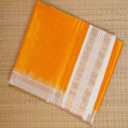 Yellow Elegant Silk Cotton