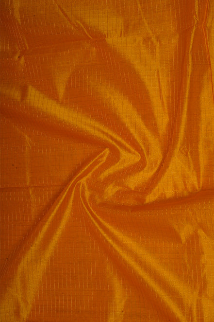 Yellow Elegant Silk Cotton