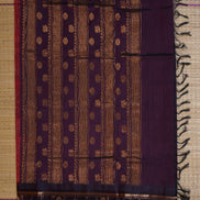 Red Elegant Silk Cotton