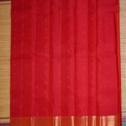 Orange Light Weight Kanchipuram Silks