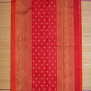 Orange Light Weight Kanchipuram Silks