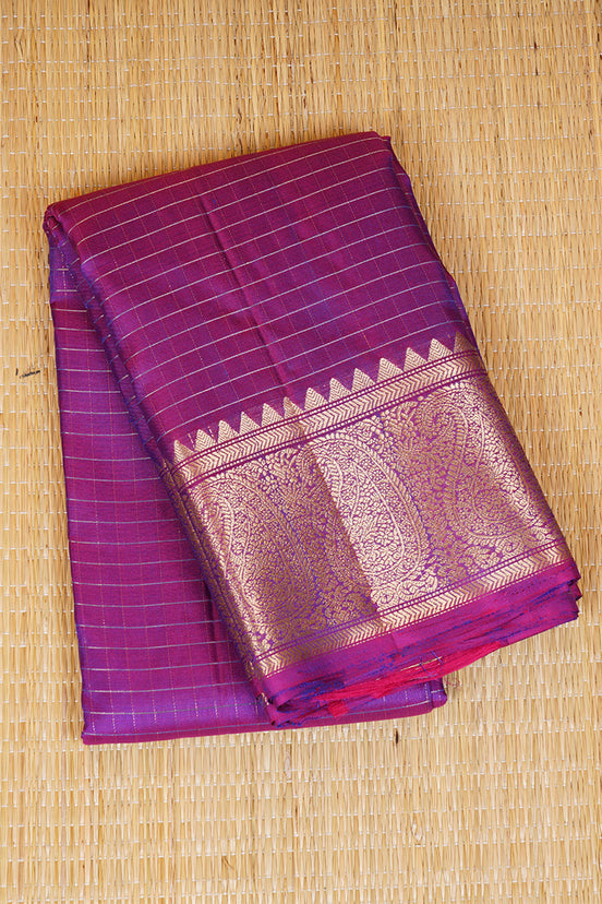 Magenta Light Weight Kanchipuram Silks