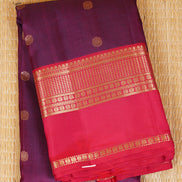 Purple Light Weight Kanchipuram Silks
