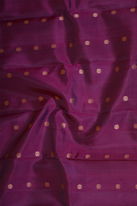 Purple Light Weight Kanchipuram Silks