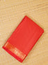 Pure Light Weight Kanchipuram Silk Saree In Chilli Red