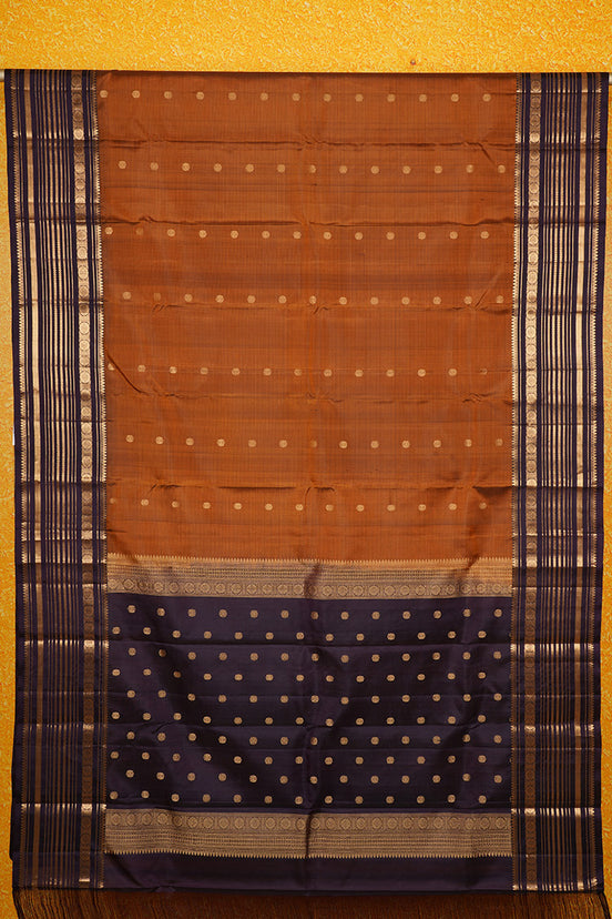 Yellow Light Weight Kanchipuram Silks
