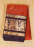 Orange Light Weight Kanchipuram Silks