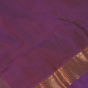 Peacock Green Soft Silk Sarees With Purple Borders - Em