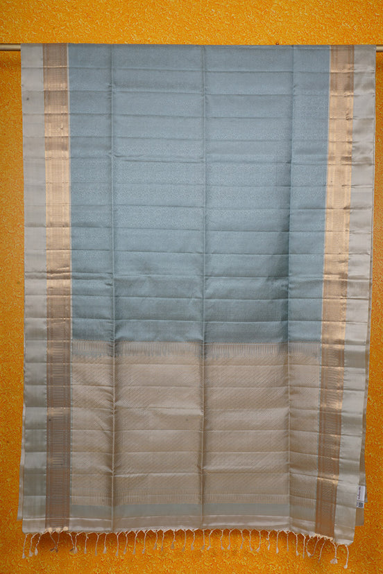 Grey Soft Silk Saree