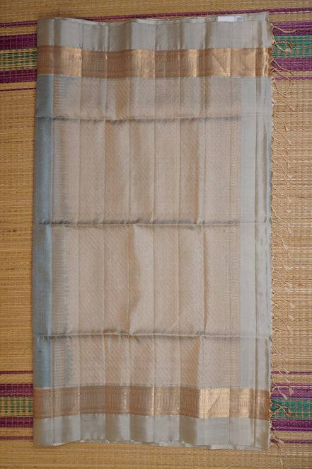 Grey Soft Silk Saree