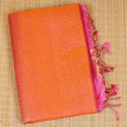 orange Soft Silk saree