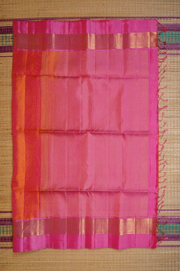 orange Soft Silk saree