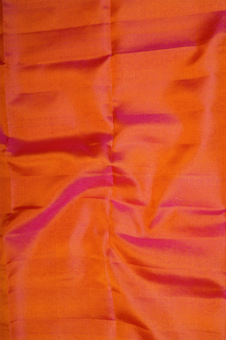 orange Soft Silk saree