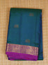 Peacock Blue Light Weight Kanchipuram Silks