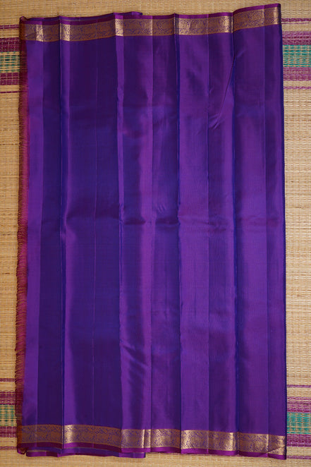 Peacock Blue Light Weight Kanchipuram Silks