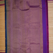 Peacock Blue Light Weight Kanchipuram Silks