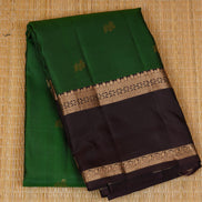 Green Light Weight Kanchipuram Silks