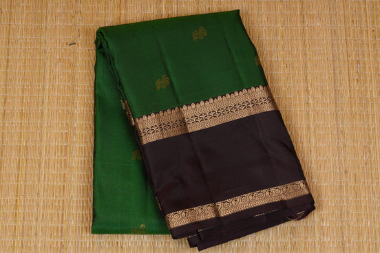 Green Light Weight Kanchipuram Silks