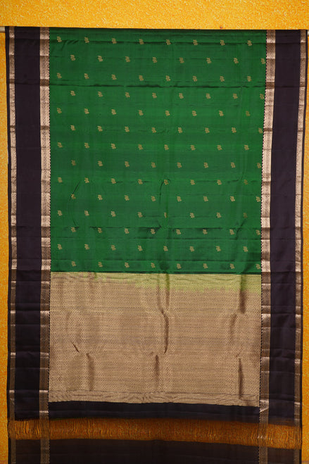 Green Light Weight Kanchipuram Silks