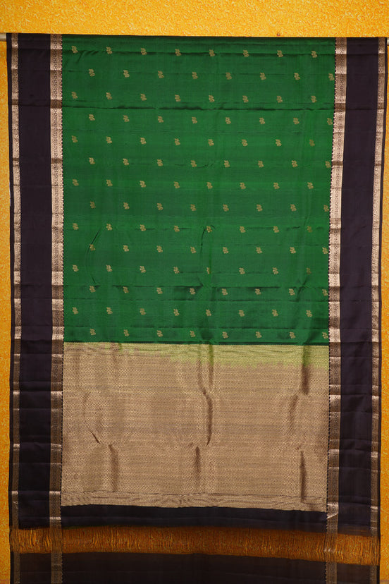 Green Light Weight Kanchipuram Silks