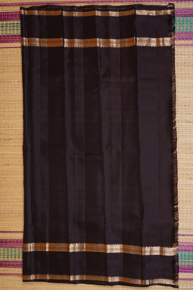 Green Light Weight Kanchipuram Silks